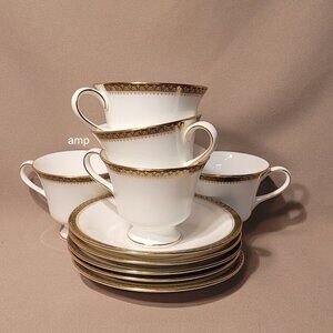 Wedgwood Chester (Lot of 5) Cup & Saucer Sets EXCELLENT!